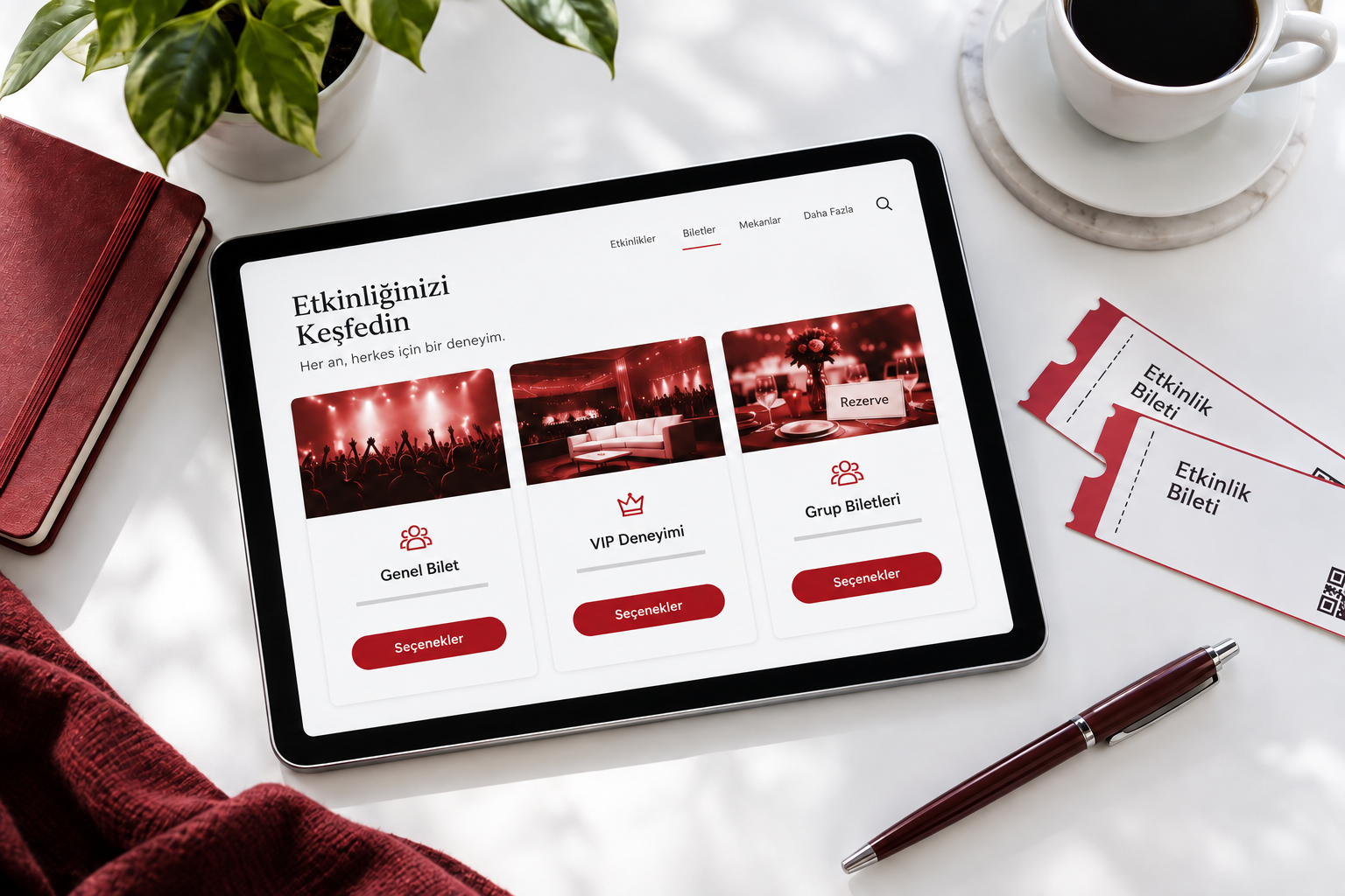 Bilet kategorilerini müşterinin anlayacağı dille adlandırmak