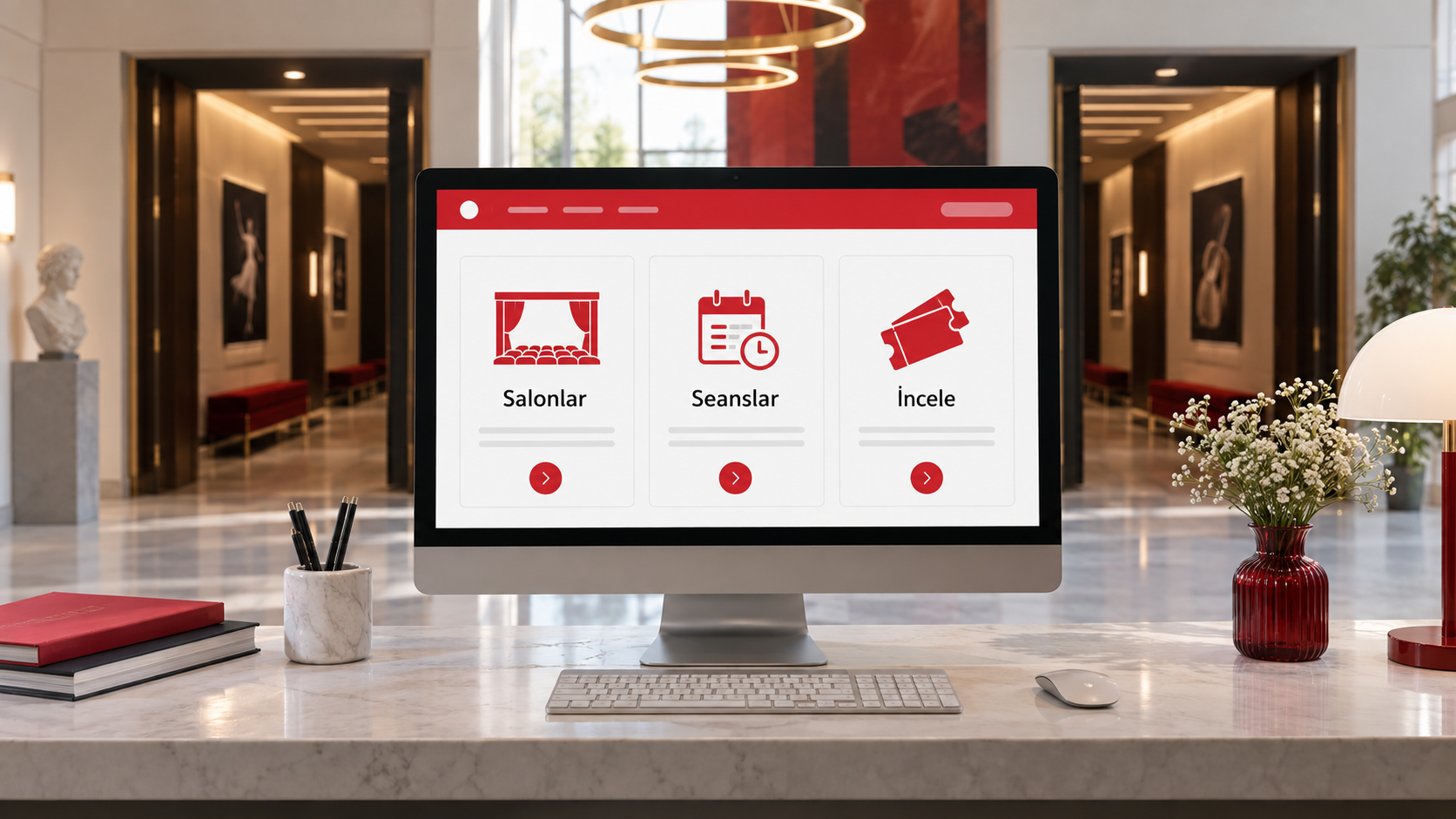 Çok salonlu mekânda salon adını her adımda aynı kullanmak